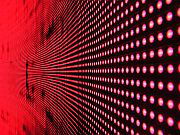 Close-up of a LED light wall | tascon.eu